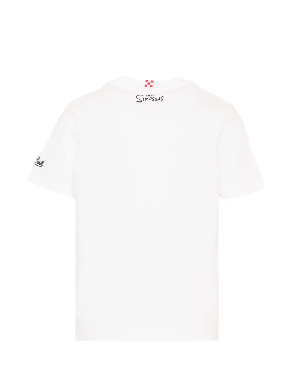 MC2 Saint Barth Kids T-shirt met The Simpsons-print Wit