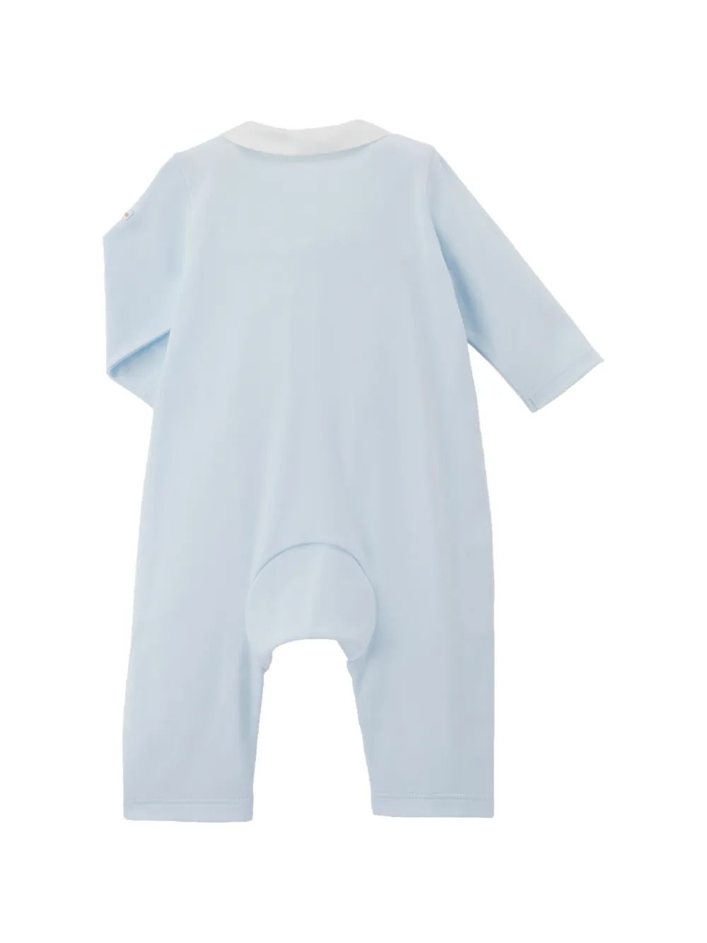 Miki House Overall met geborduurd logo Blauw