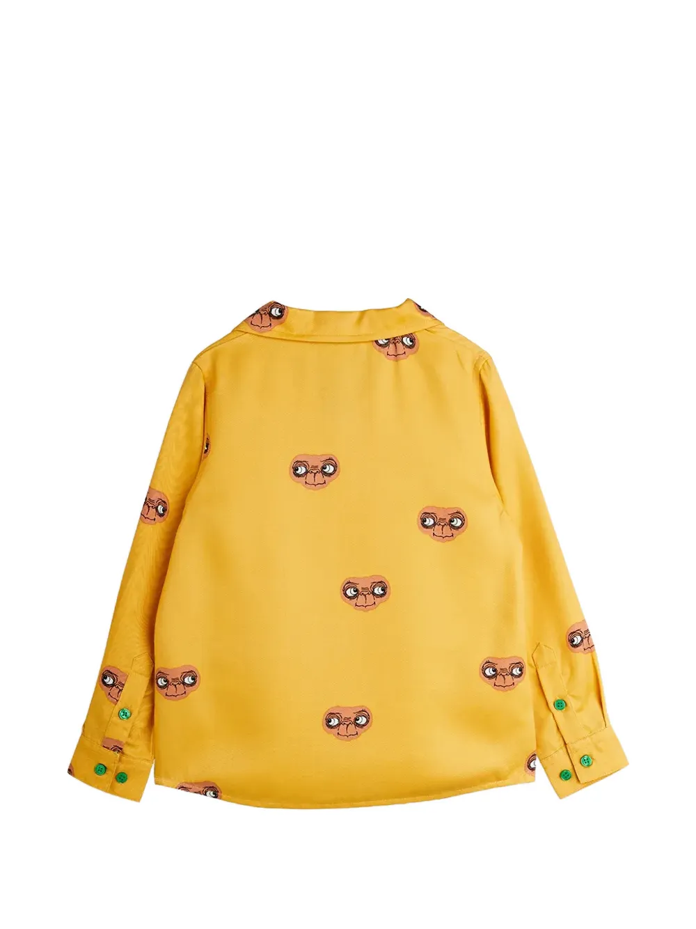 Mini Rodini E.T. graphic-print shirt Geel