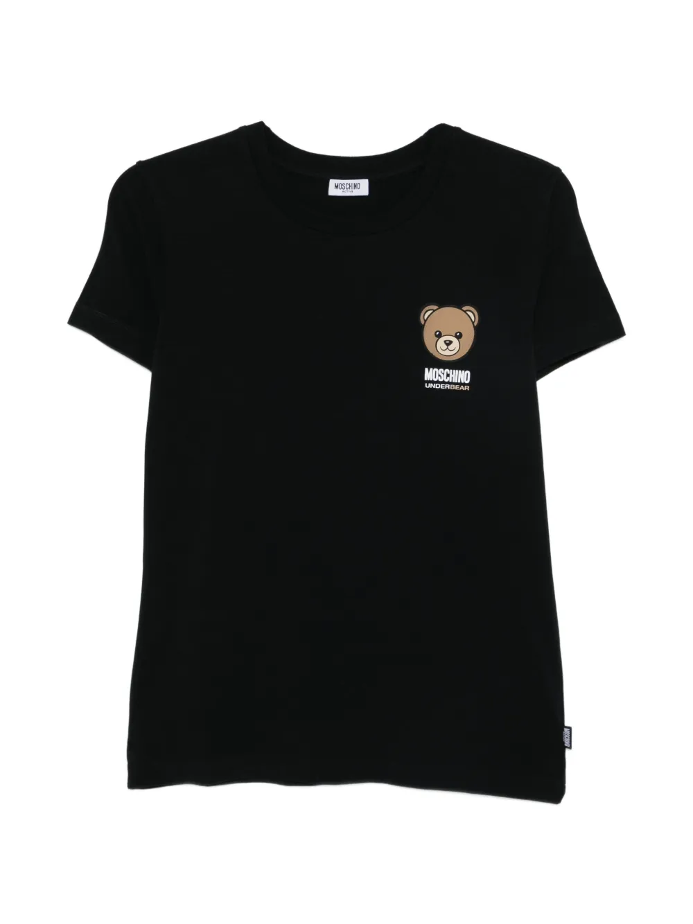 Moschino logo-print T-shirt - Nero