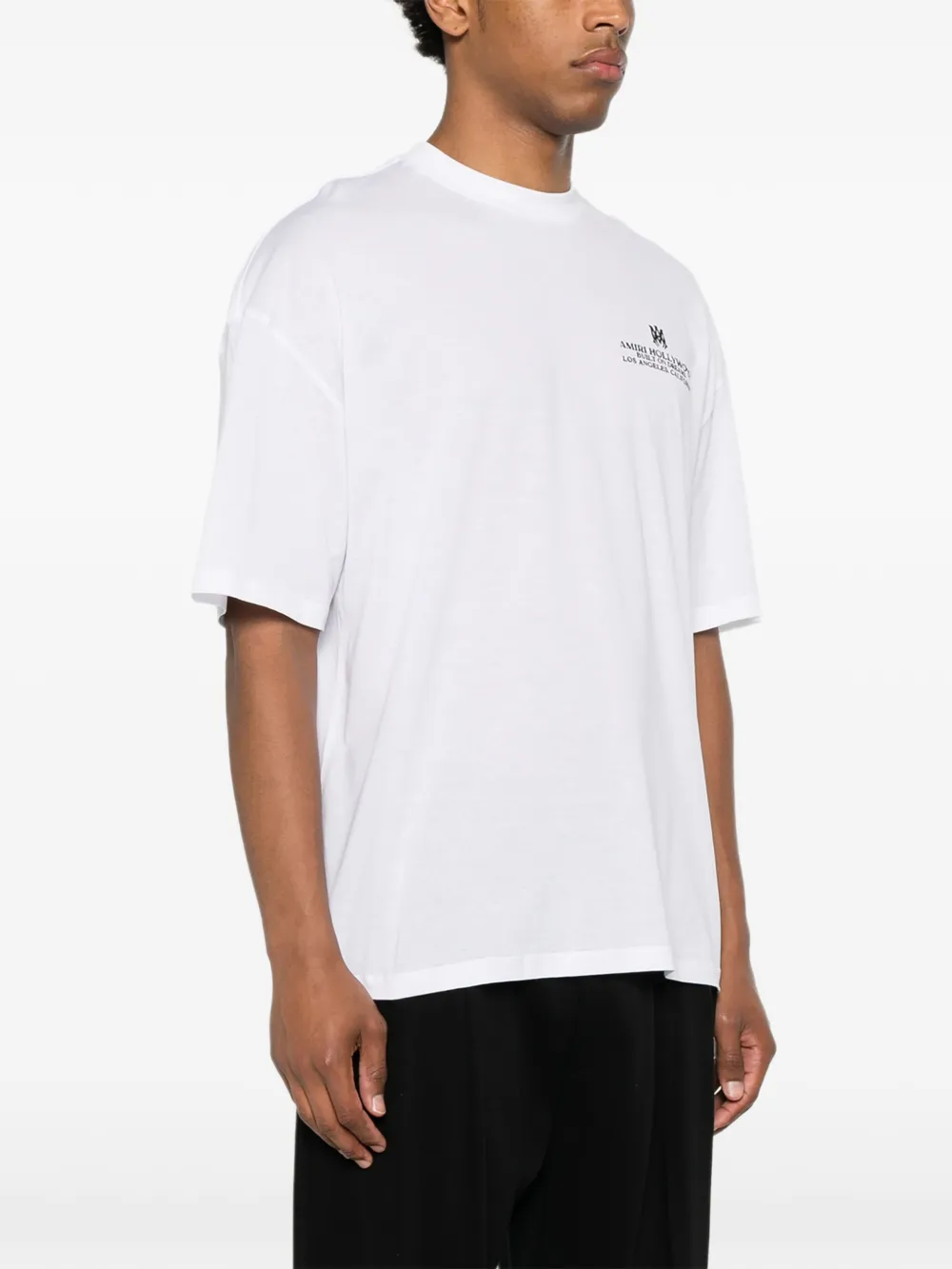 AMIRI Built On Dreams katoenen T-shirt met logo-print Wit
