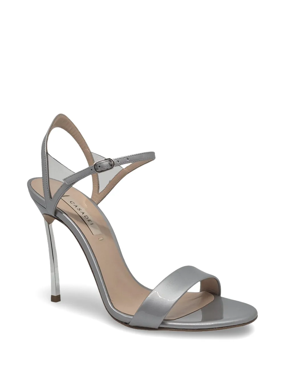 Casadei Blade V-Celebrity ankle-strap sandals Grijs