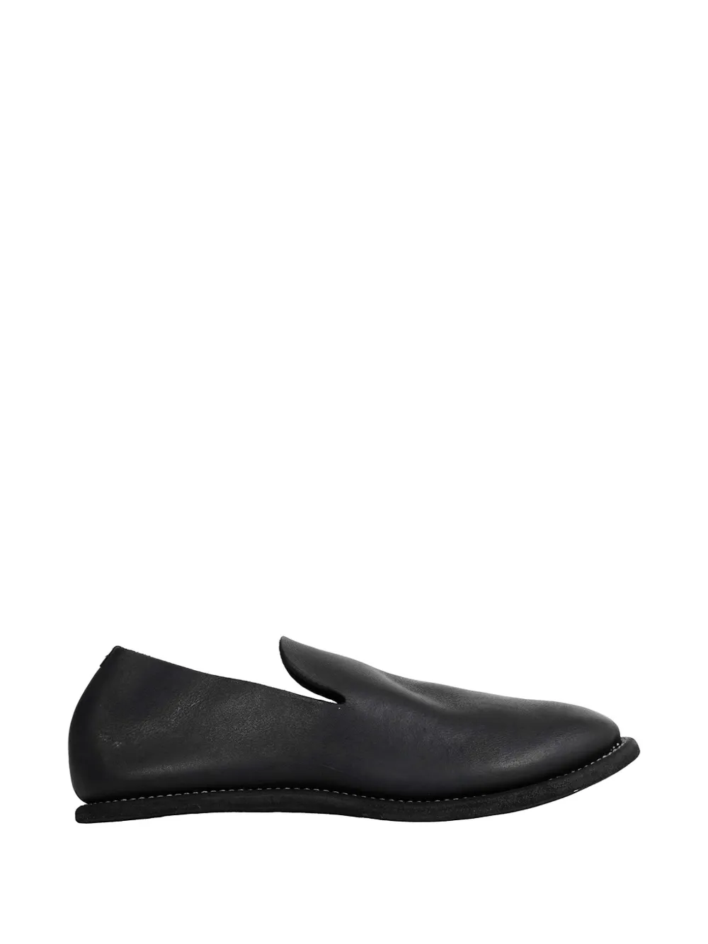 Guidi Full Grain Leather Loafers - Schwarz