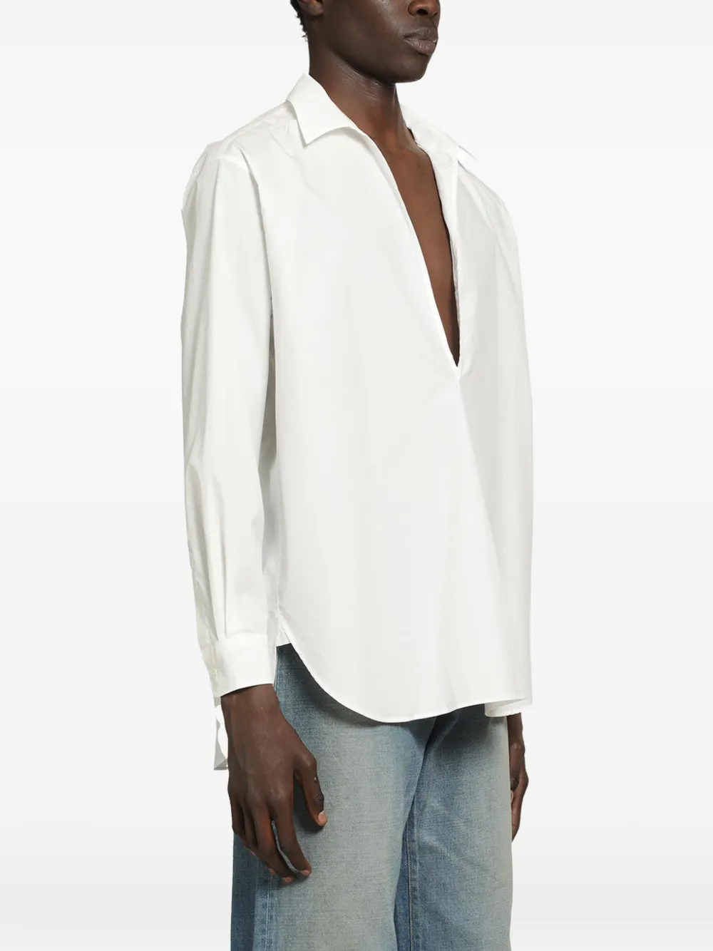  Stein Camicia Suvin Oversize - Bianco 