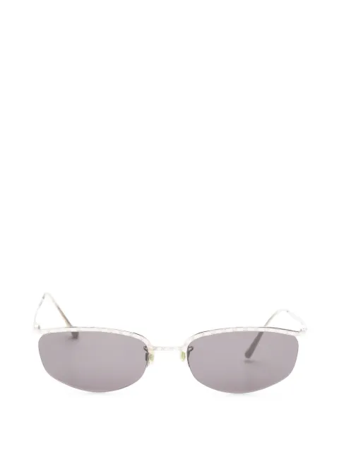 CHANEL Pre-Owned logo-engraved sunglasses