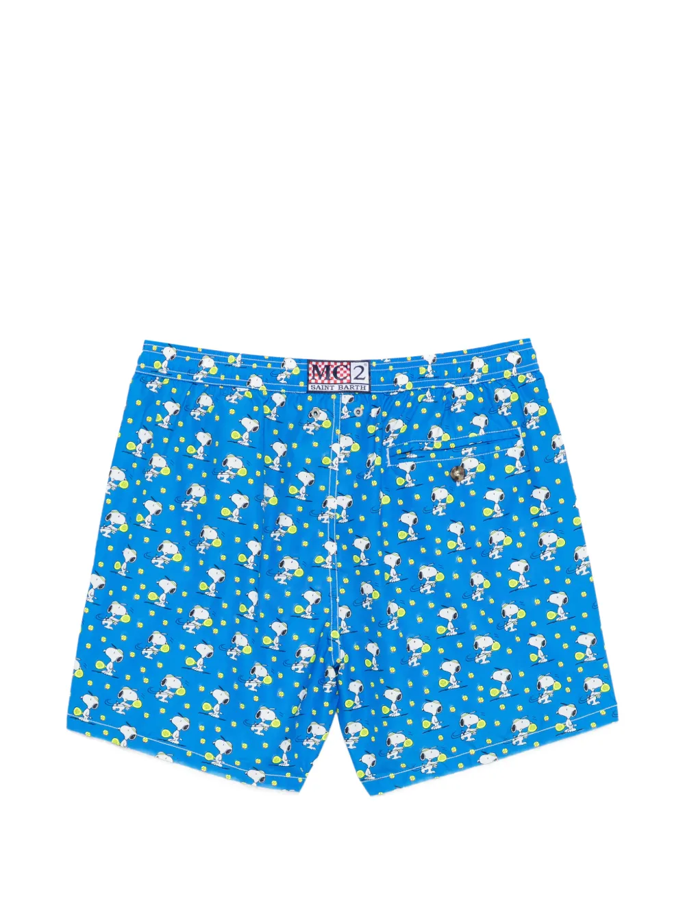 MC2 Saint Barth x Peanuts Lighting Micro Fantasy zwembroek met Snoopy-print Blauw