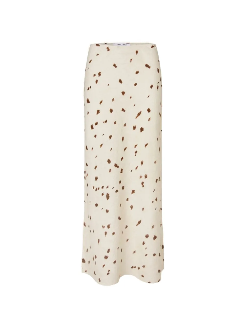 SAMSOE SAMSOE Saagneta dot-print skirt - Toni neutri
