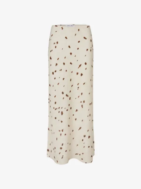 SAMSOE SAMSOE Saagneta dot-print skirt