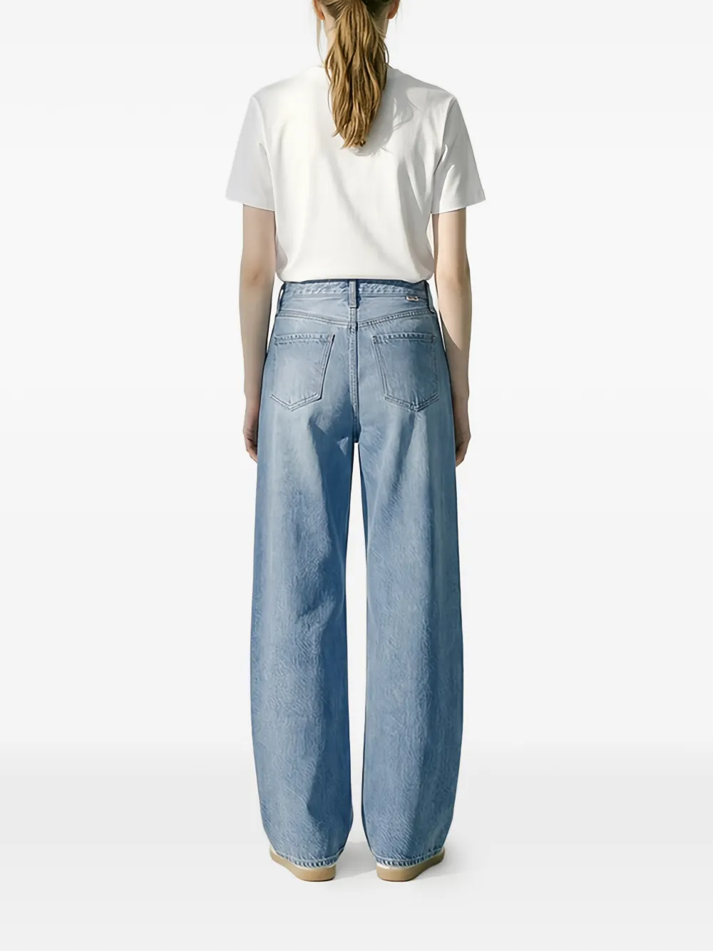 Hey Joanie Arc jeans met wijde pijpen Blauw