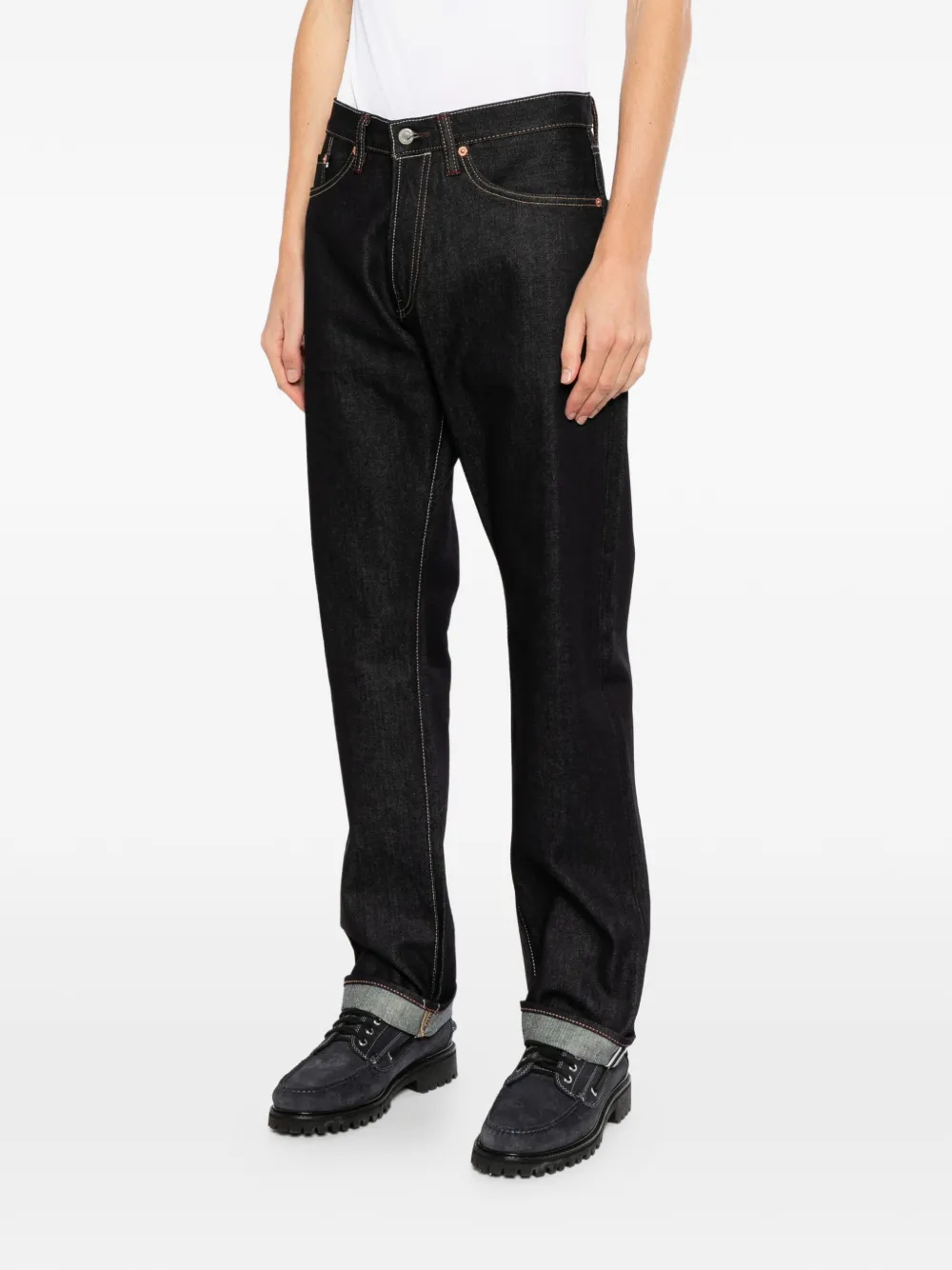 NBDN Denim Flores Falcon selvedge jeans Blauw
