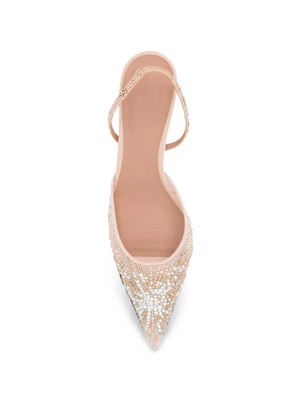 Gedebe 55 mm Anitta slingback pumps Beige