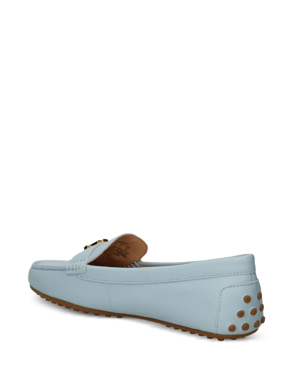 Lauren Ralph Lauren logo-plaque loafers Blauw