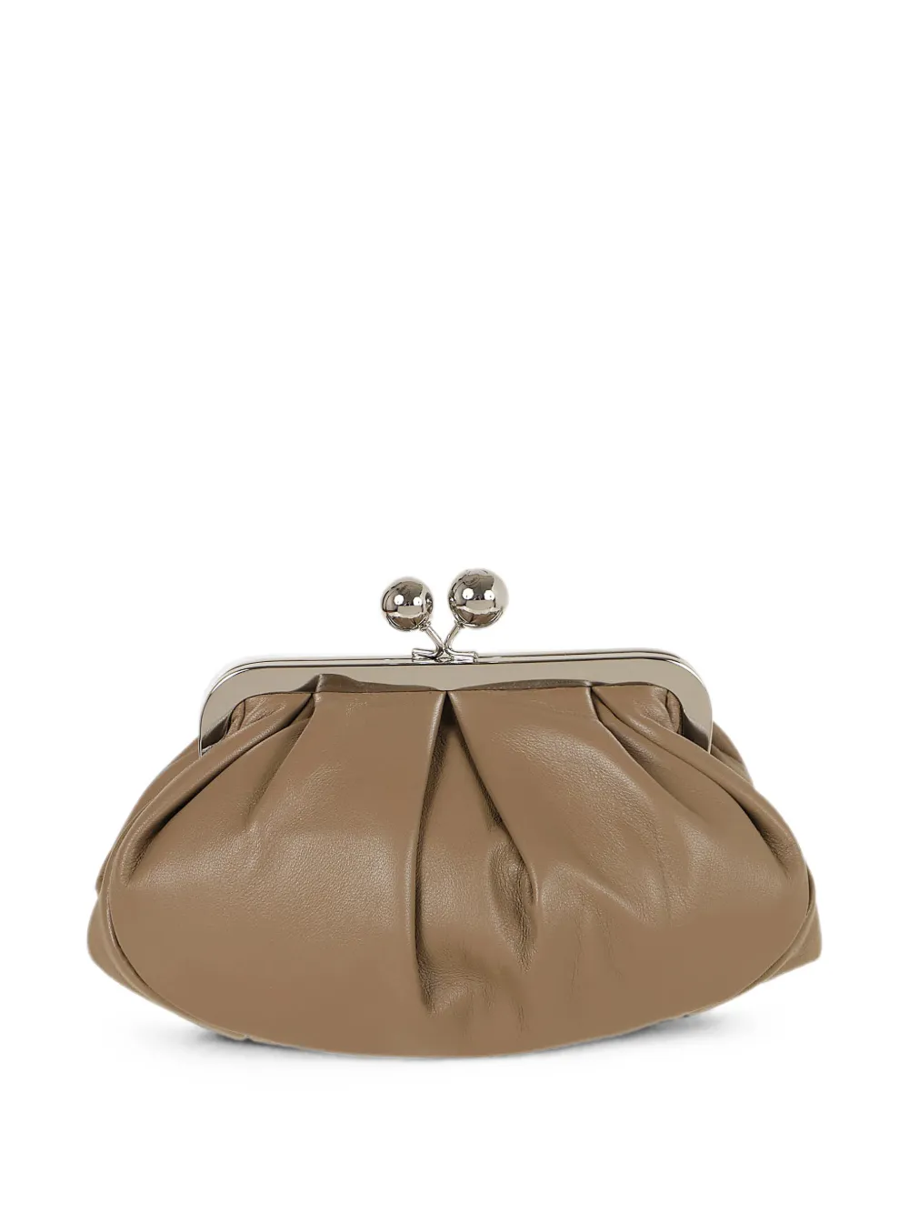 Weekend Max Mara Pasticcino pleated clutch bag - Toni neutri