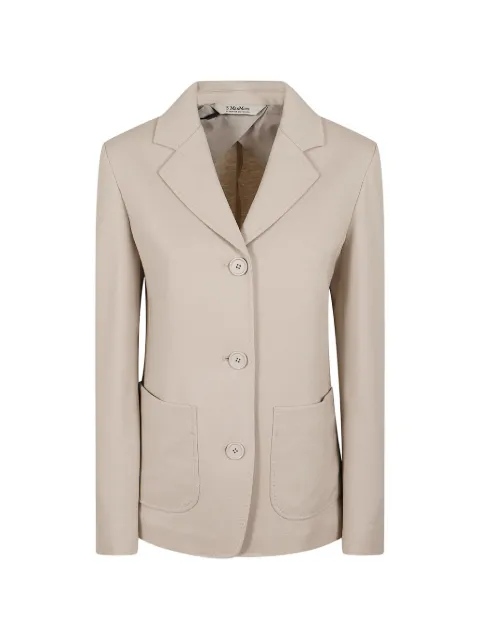 'S Max Mara blazer con botones y bolsillo de parche
