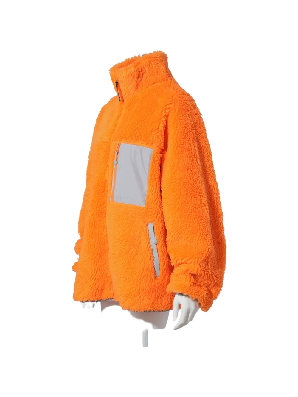 Sandy Liang fleece coat - Orange