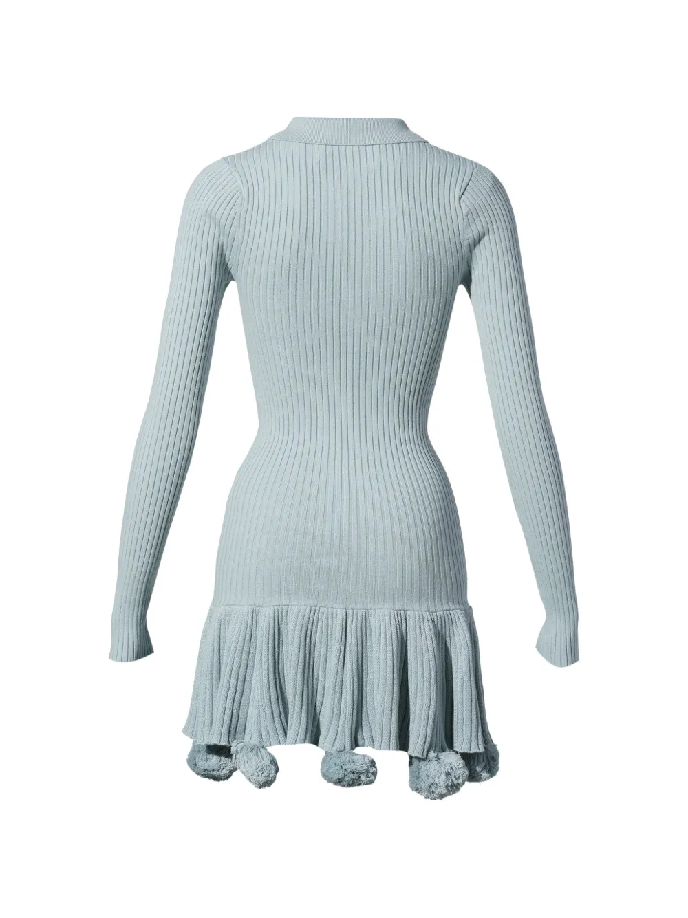  Conner Ives Vestido Con Pompón - Azul 