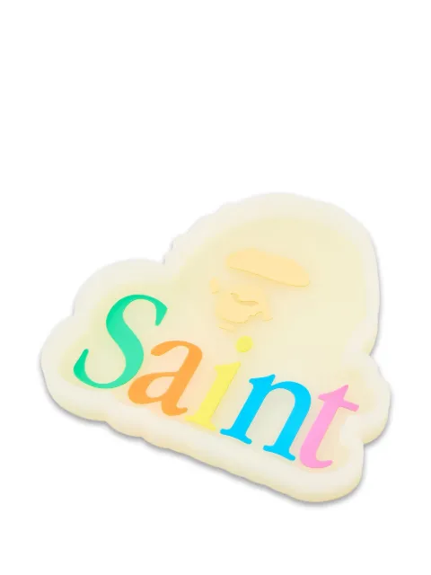 SAINT MXXXXXX светящийся поднос BAPE Head
