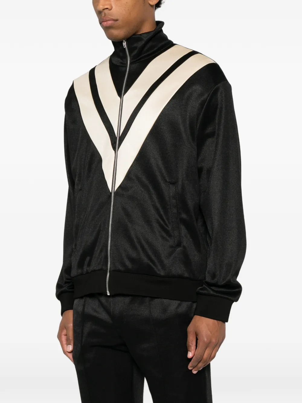 Valentino Garavani Bomberjack met V-logo Zwart