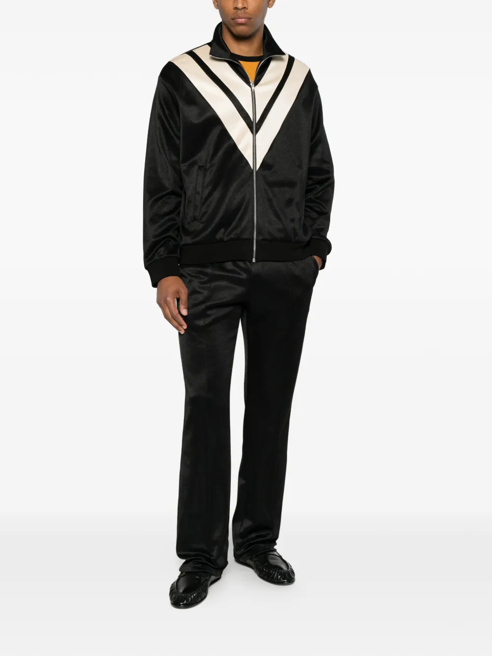 Valentino Garavani Bomberjack met V-logo Zwart