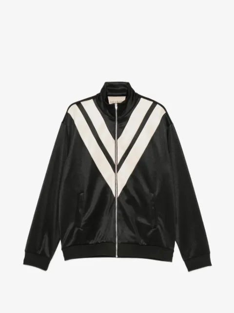 Valentino Garavani chamarra bomber con detalle V