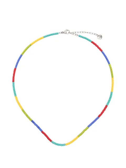 COLLANINE COLORATE colorblock beaded necklace