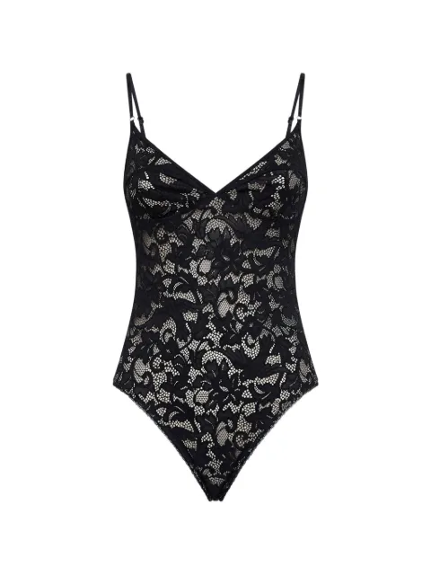 ZIMMERMANN lace-embroidered V-neck bodysuit
