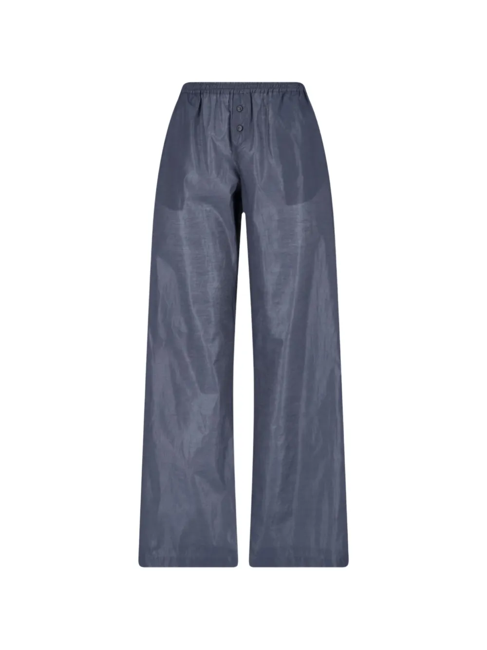 Paloma Wool elasticated-waist wide-leg trousers - Blu