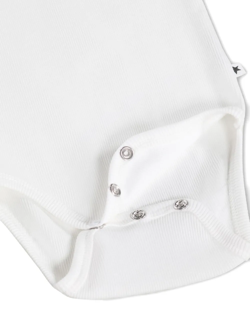 Molo Flair body met ruchemouwen Wit