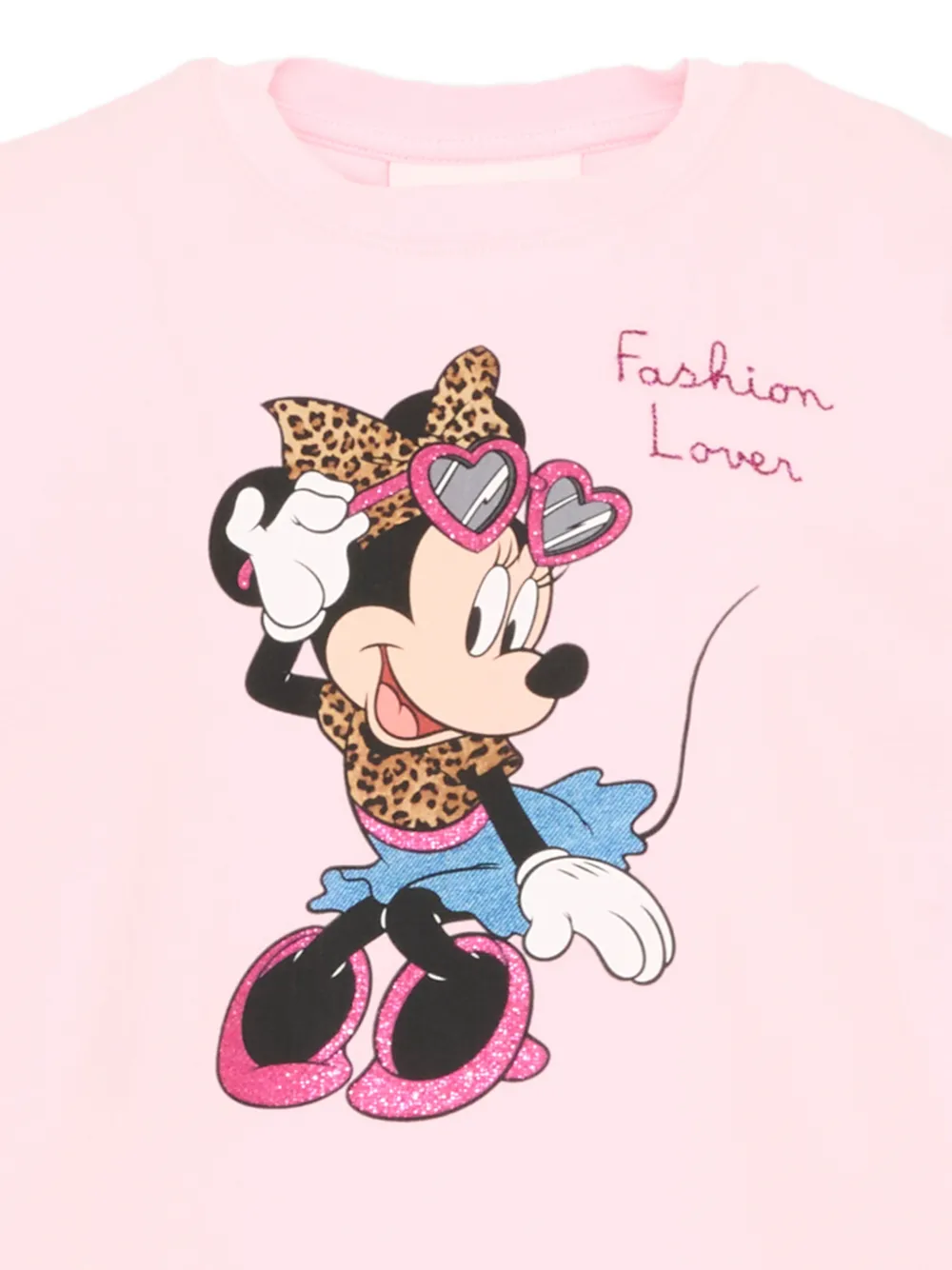  Mc2 Saint Barth Kids Camiseta Elly Con Motivo De Minnie Mouse De Mc2 Saint Barth Kids X Disney - Rosa 