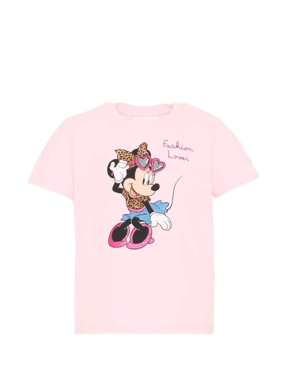 MC2 Saint Barth Kids Elly disney Minnie Mouse-print T-shirt - Rosa