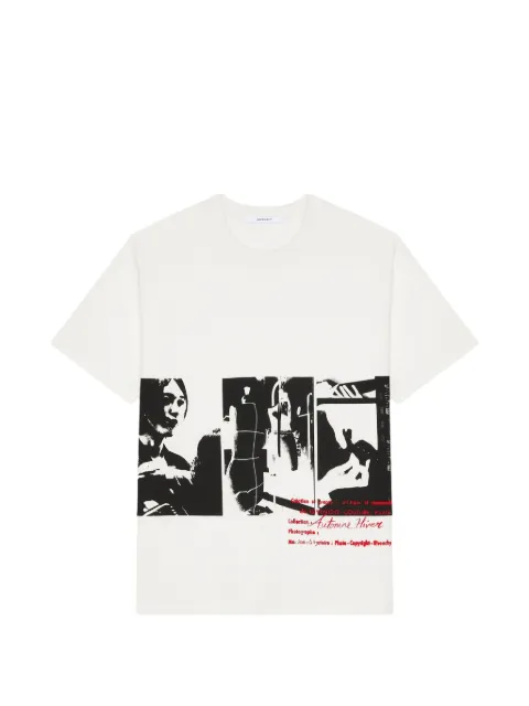 Givenchy T-shirt in cotton with photographic negative print