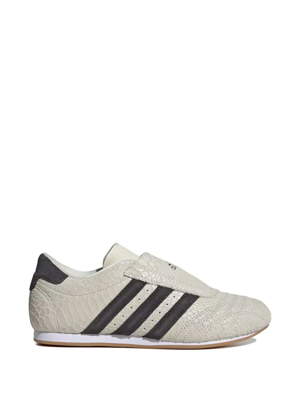 adidas Taekwondo snake-effect logo-detail sneakers - Toni neutri