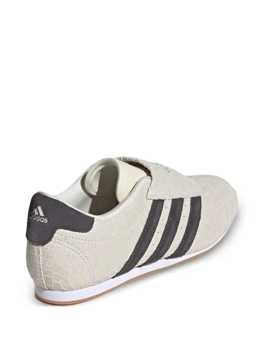 adidas Taekwondo snake-effect logo-detail sneakers Beige