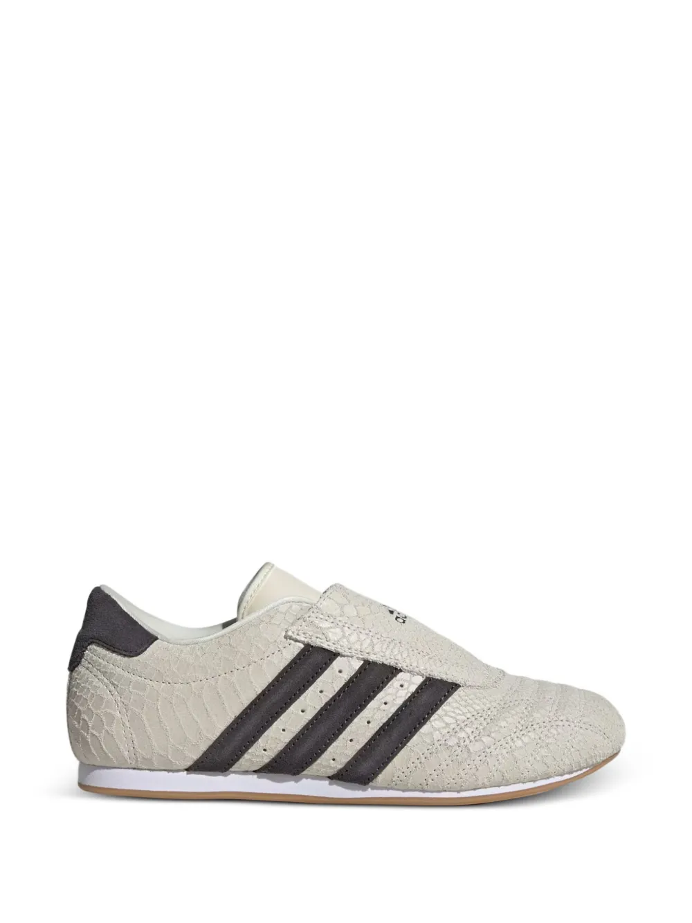adidas Taekwondo snake-effect logo-detail sneakers - Toni neutri