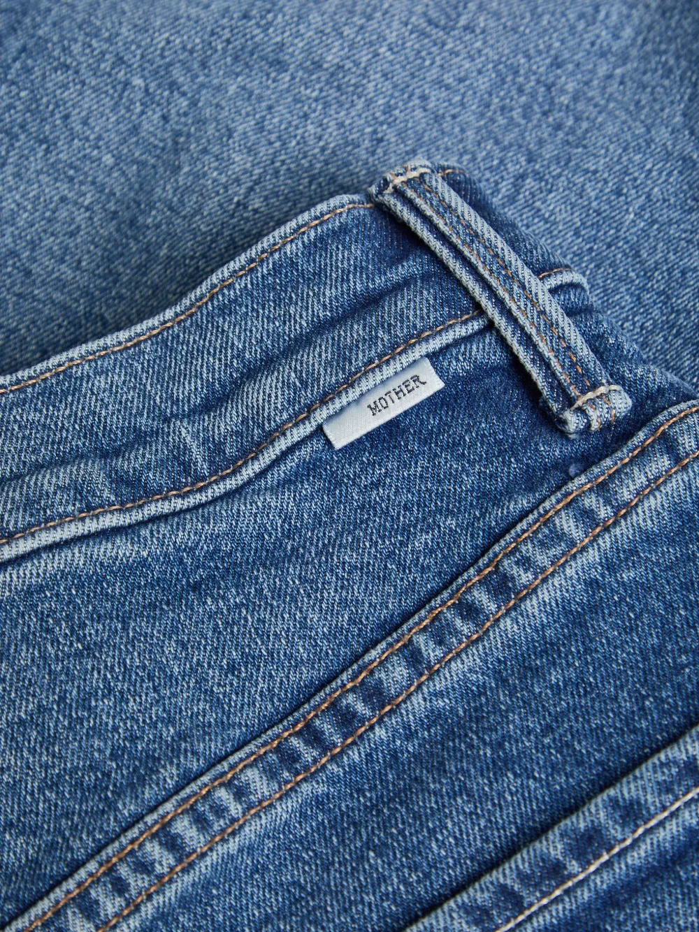  Mother Vaqueros Bootcut Con Efecto Degradado - Azul 