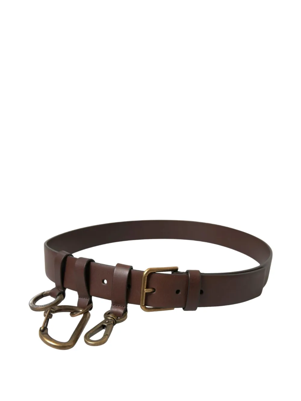 Dolce & Gabbana leather belt - Marrone