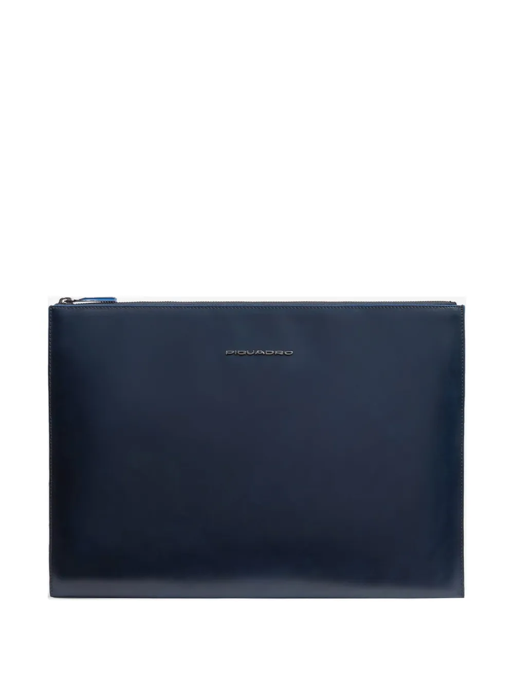 PIQUADRO iPad®Pro 13" leather clutch bag - Blu