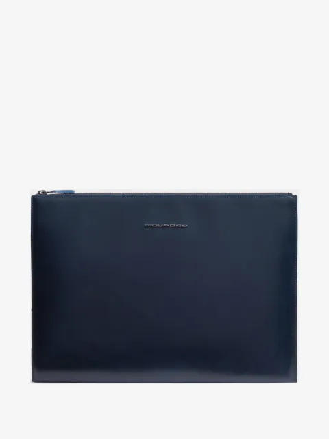 PIQUADRO iPad®Pro 13" leather clutch bag