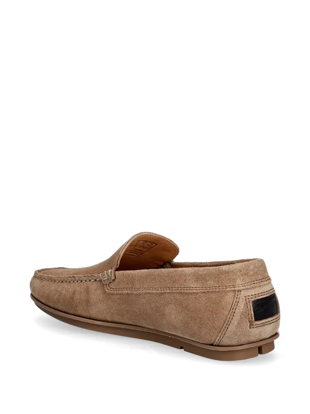 Gant topstitched loafers Beige