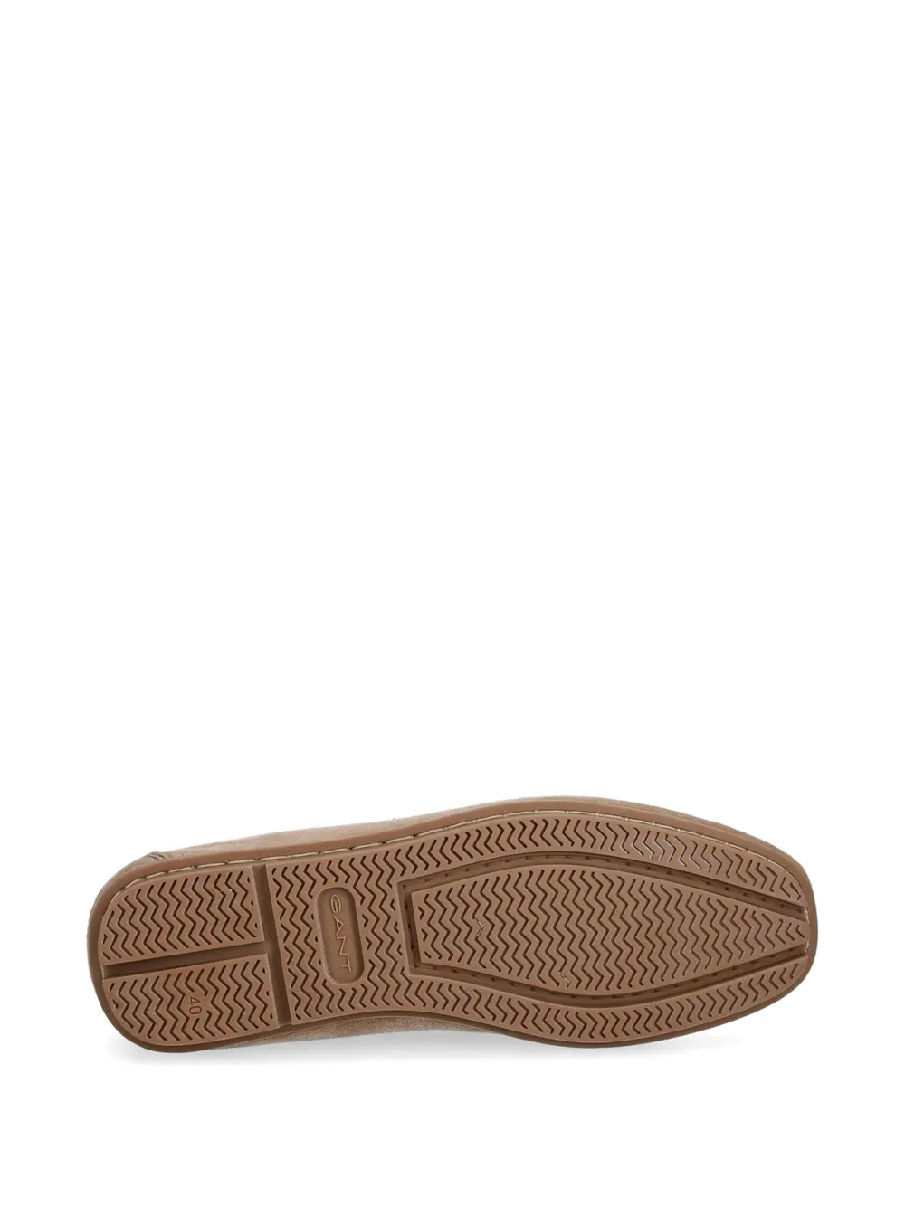 Gant topstitched loafers Beige