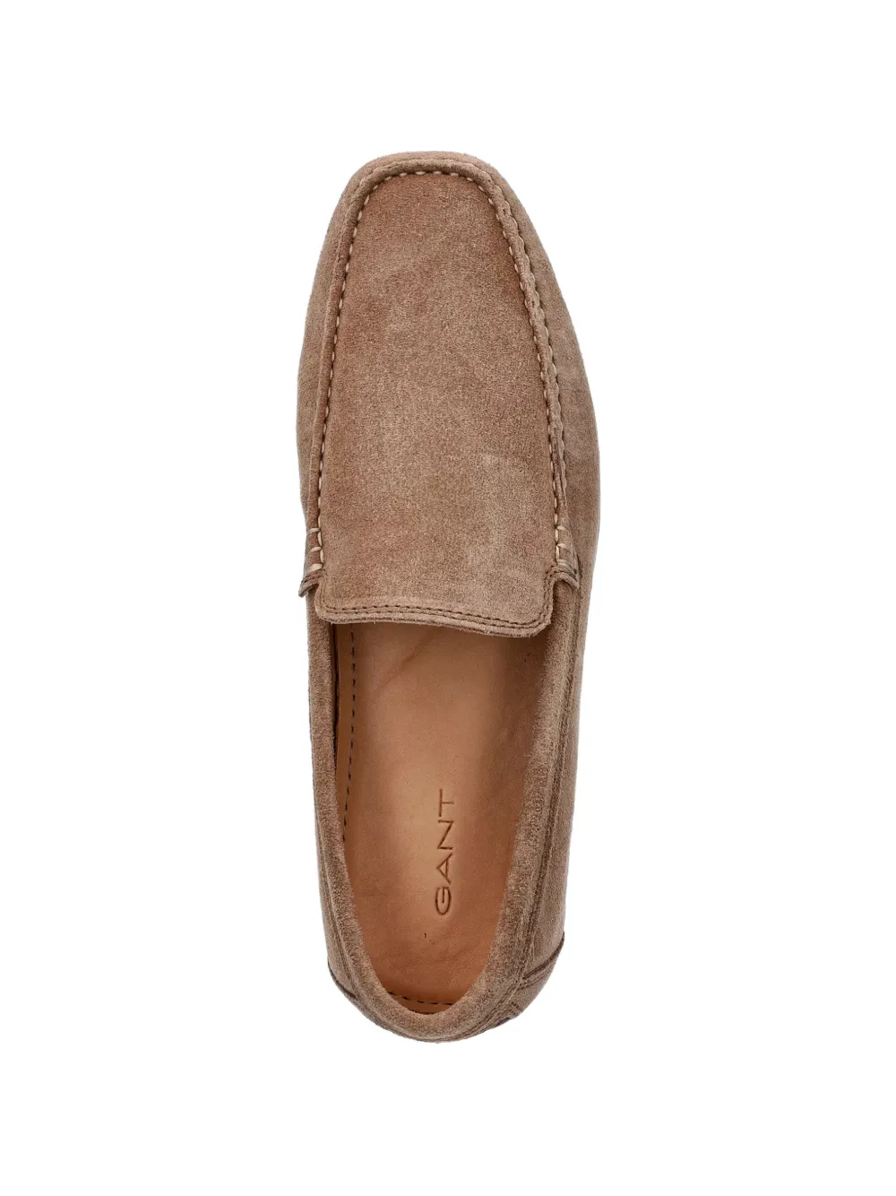 Gant topstitched loafers Beige