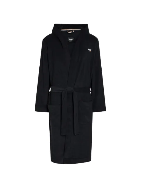 BOSS hooded belted dressing gown