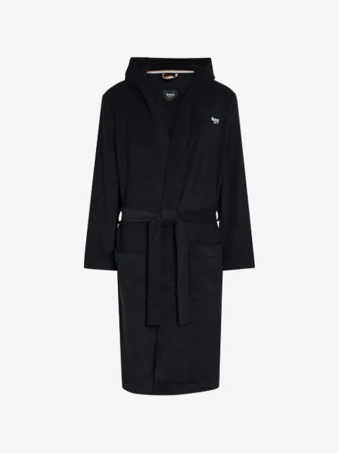 BOSS hooded belted dressing gown