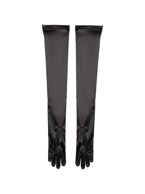 ROOM76 satin-finish opera-length gloves