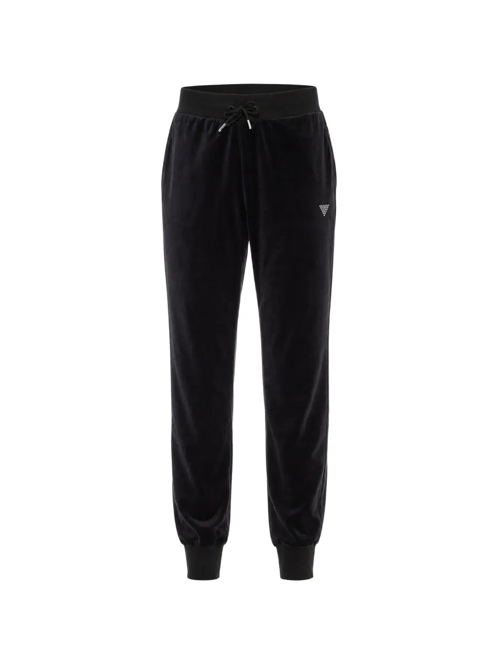 GUESS USA rhinestone straight trousers - Nero