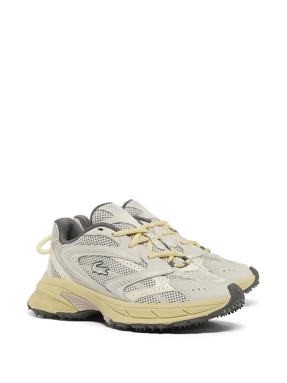 Lacoste L003 Neo Shot panelled sneakers Beige