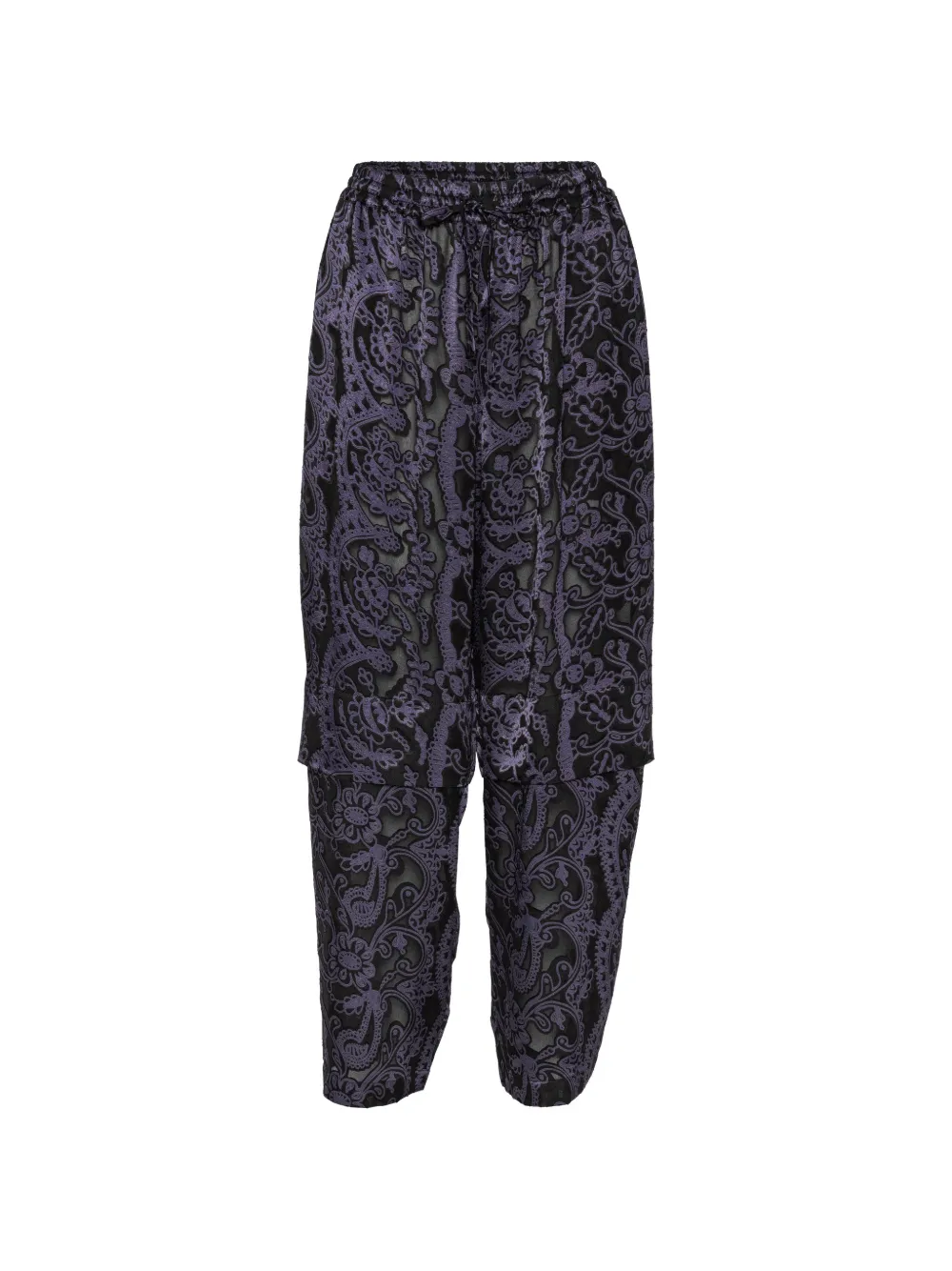 Henrik Vibskov Shants burnout-pattern trousers - Viola