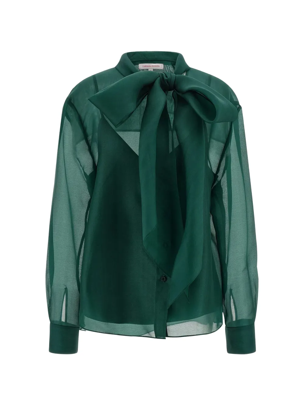 Carolina Herrera silk blouse - Verde