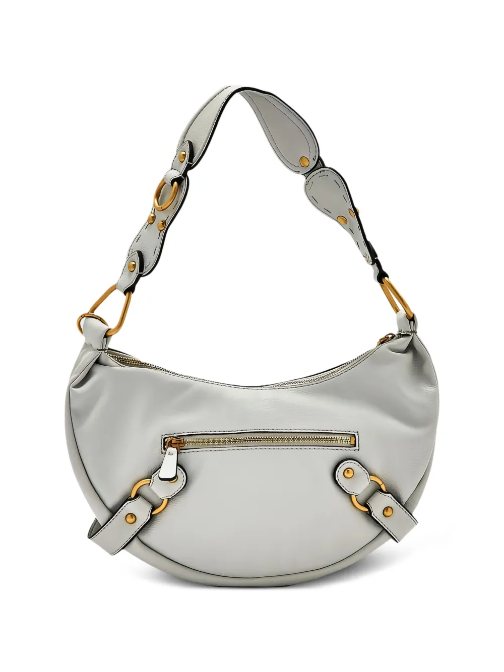 GUESS USA Natalya schoudertas verfraaid met studs Grijs