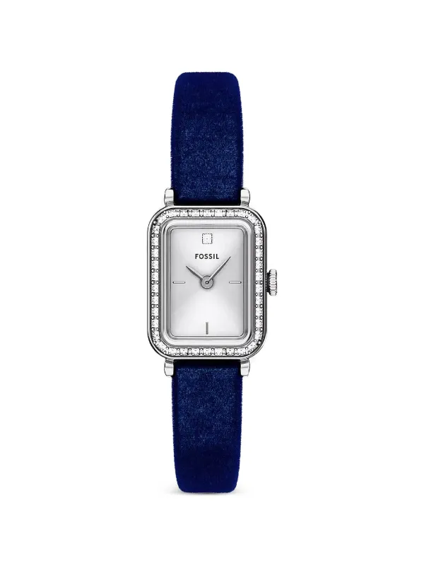 NWT Fossil Raquel Quartz Blue Dial Ladies Watch NWT Authentic Fossil Raquel Quartz Blue Dial Women\ main image 2